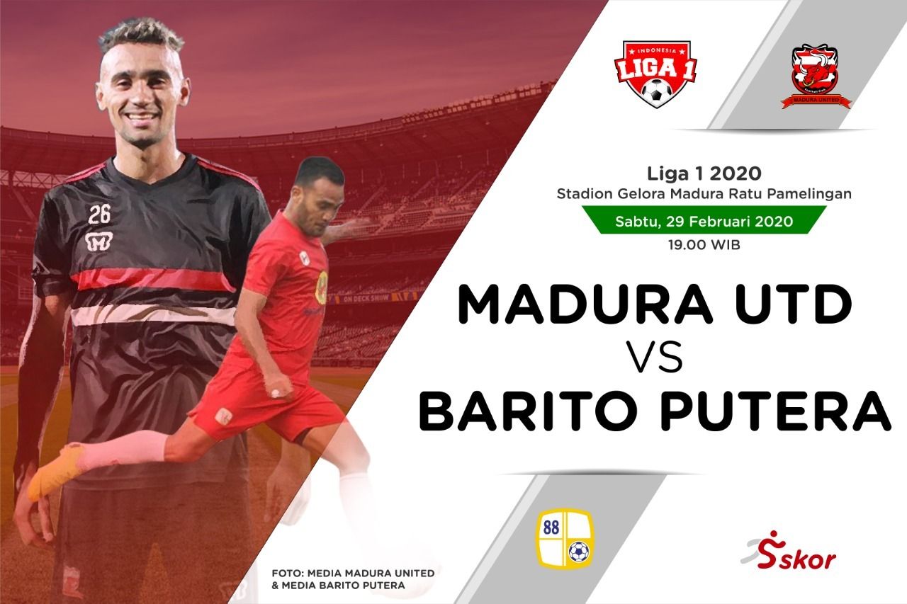 Prediksi Skor Barito Putera vs Madura United