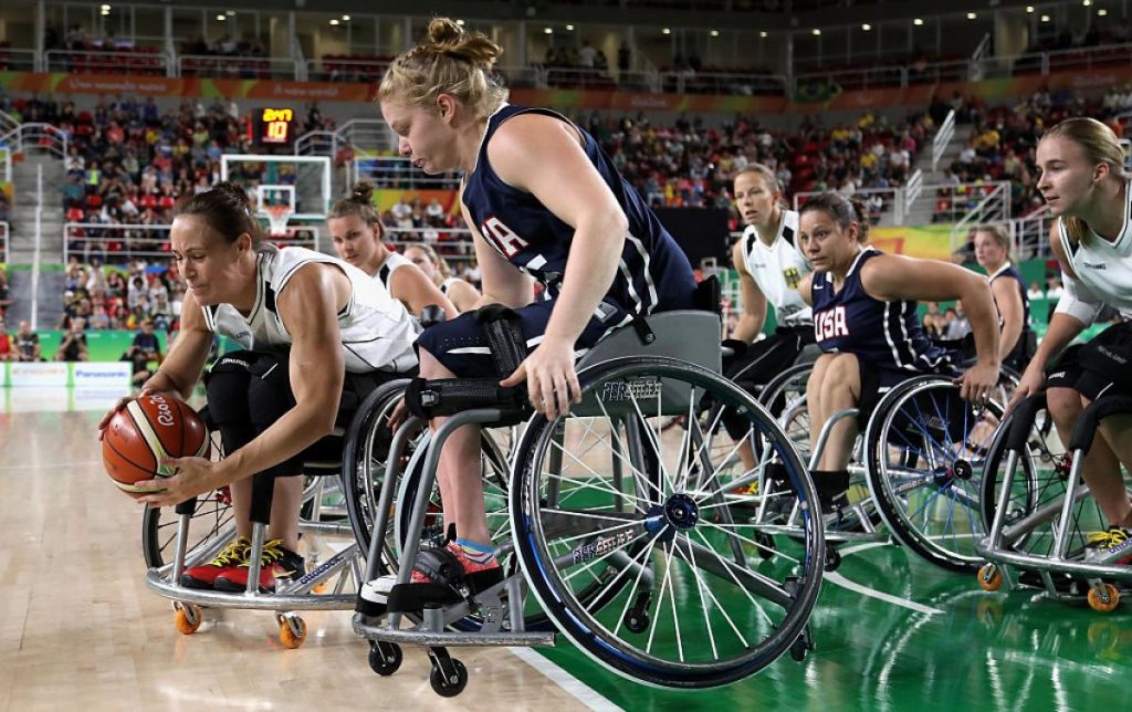 Paralympic games basketball wheelchair technology nippon foundation career saved players support par