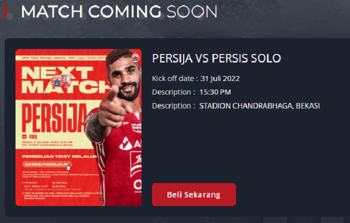 Persija Jakarta vs Persis Solo: Jadwal, Live Streaming, dan Preview