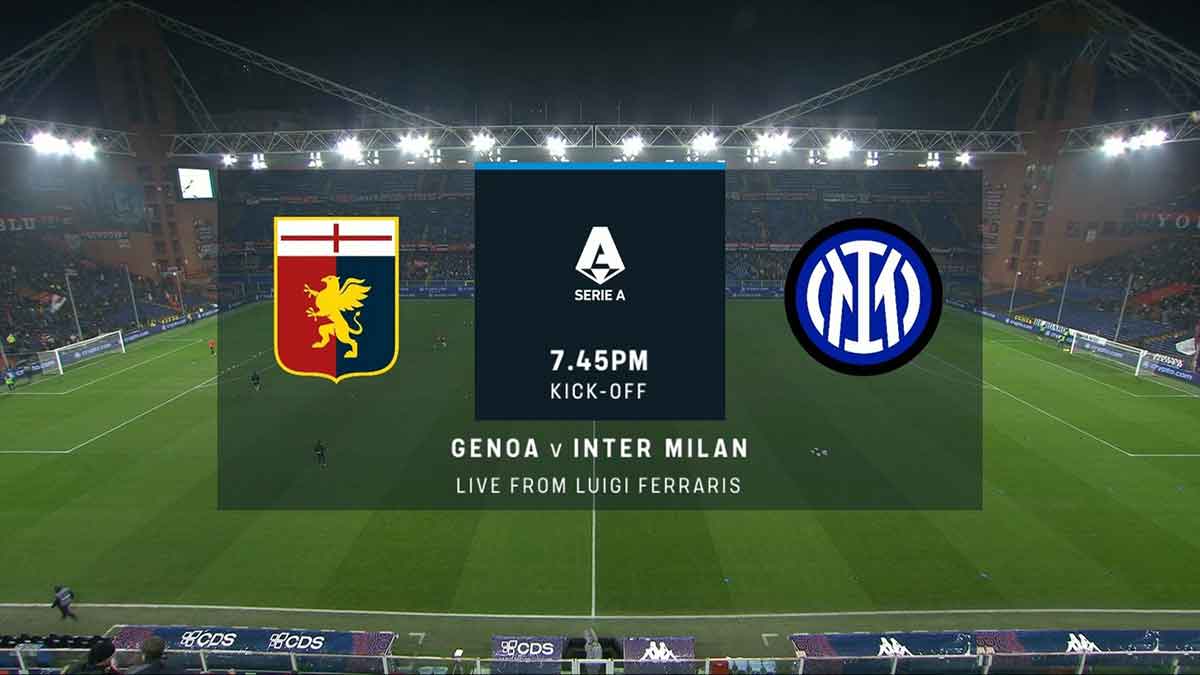 Genoa serie inter jadwal laga skuat