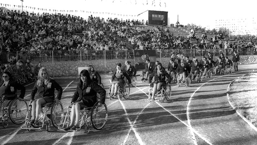 Paralympic history 1948 compete archers olympics mandeville stoke 1953