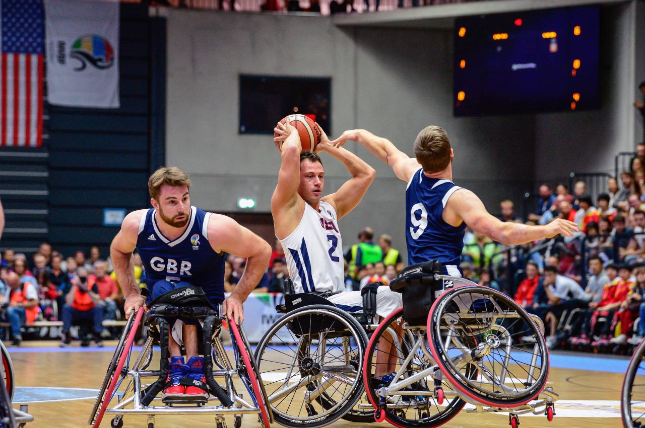 Basketball wheelchair women paralympic worlds five day