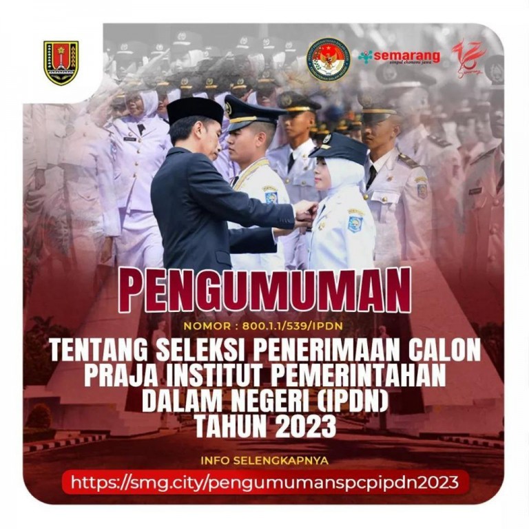 Persyaratan dan cara masuk IPDN untuk tahun 2023