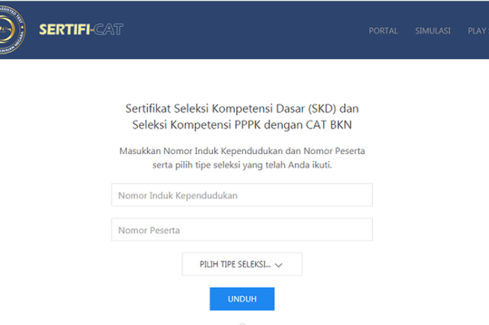 BAZOKABET – Cara Download Sertifikat SKD CPNS 2024 dan Cek Waktu Aksesnya