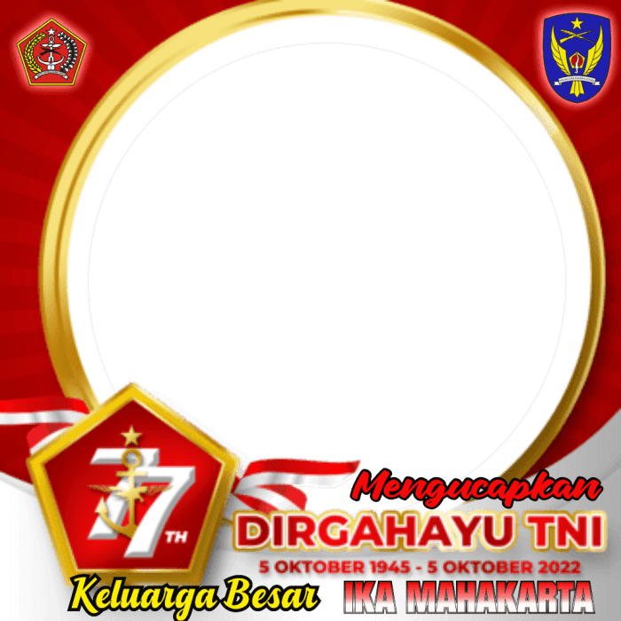 25 Twibbon dan Ucapan HUT ke-79 TNI, Diperingati 5 Oktober 2024