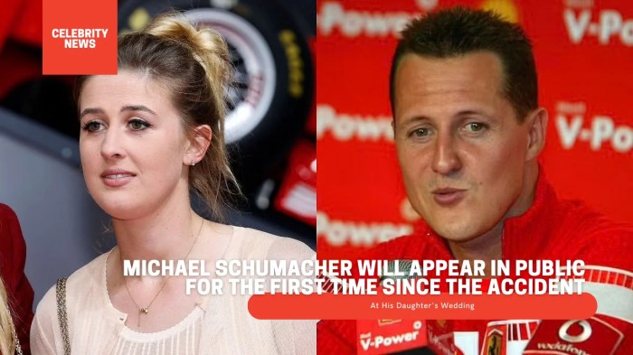 Michael Schumacher Kembali Muncul di Publik sejak 2013